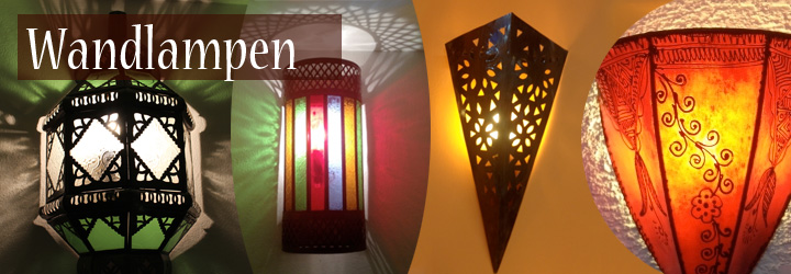 Orientalische Wandlampen