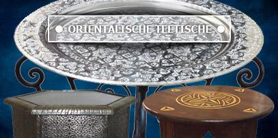 Orientalische Teetische