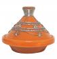 Preview: Marokkanische Tajine Dips Schale 13 cm Orange