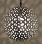 Preview: Orientalische Indische Hängelampe Deckenlampe Lalita Silber