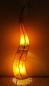 Preview: Orientalische Stehlampe Henna-Rund 150 cm Leder Orange