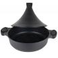 Preview: Marokkanische Tajine Agadir Ø 32 cm Keramik Induktion Schwarz