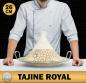 Preview: Set Kochbuch + Tajine Ø 26 cm Royal Keramik Induktion Tajin Tagin Tagine