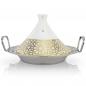 Preview: Set Kochbuch + Tajine Ø 26 cm Royal Keramik Induktion Tajin Tagin Tagine