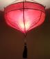 Preview: Orientalische Deckenlampe Tiflet Leder Rot