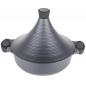 Preview: Marokkanische Tajine Agadir Ø 32 cm Keramik Induktion Schwarz