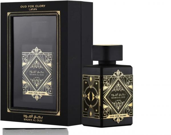 Badee Al Oud (Oud for Glory) Eau de Parfum, Spray, 100 ml von Lattafa Unisex Parfüm