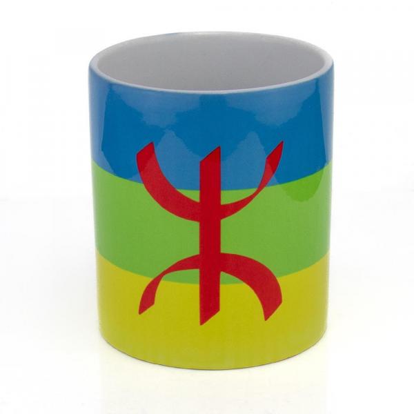 Orientalische Tasse "Amazigh" aus Glas 325 ml