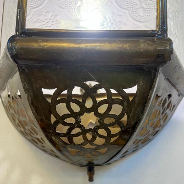 Orientalische Wandlampe "Kandil" Weiß