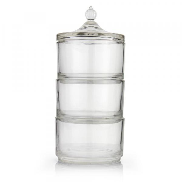 Orientalische Minz-/ Zuckerdose Deko Transparent