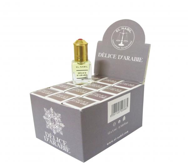 Orientalisches Unisex Parfüm / Arabisches Parfümöl El Nabil Délice D´Arabie 5 ml Alkoholfrei