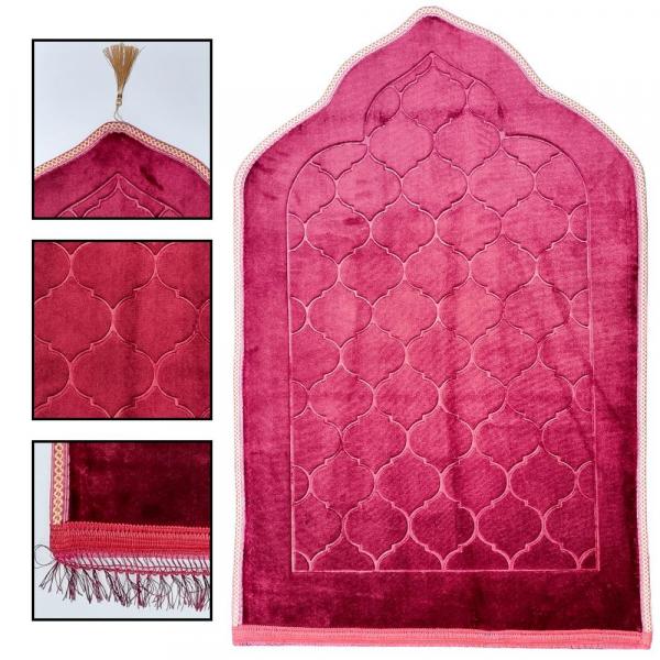 Gebetsteppich Sagada Sajada Teppich Salat Bodenteppich Prayer Mat Muslim Luxe