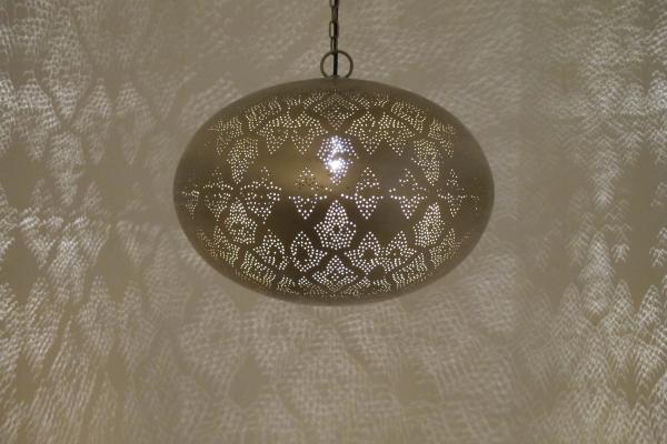 Orientalische Indische Hängelampe Deckenlampe Leela Gold