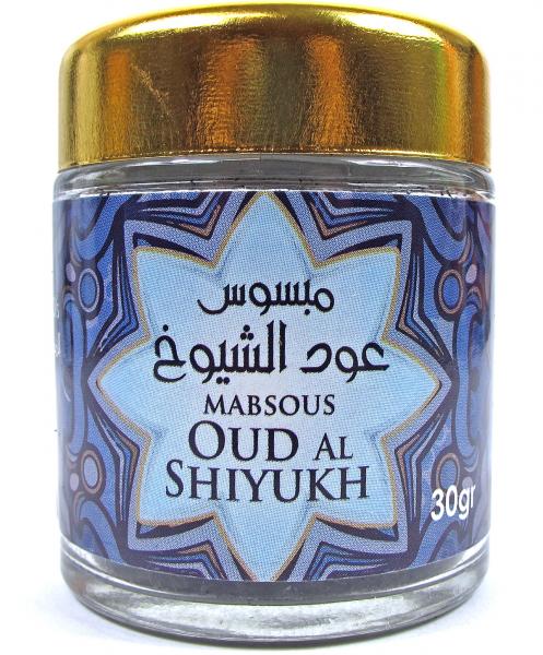 Orientalisches Räucherwerk - Mabsous Oud Al Shiyukh