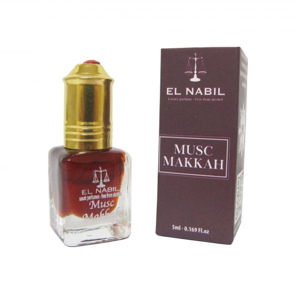 Orientalisches Herren Parfüm / Arabisches Parfümöl El Nabil Musc Makkah 5 ml Alkoholfrei