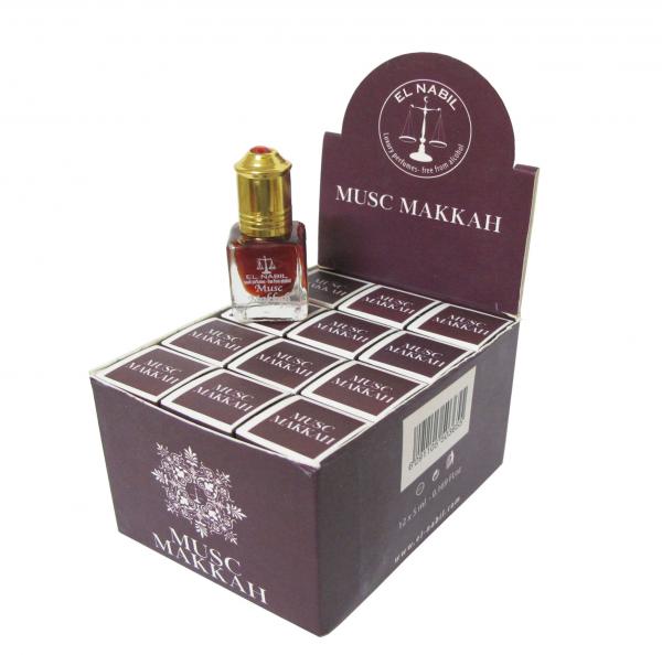 Orientalisches Herren Parfüm / Arabisches Parfümöl El Nabil Musc Makkah 5 ml Alkoholfrei