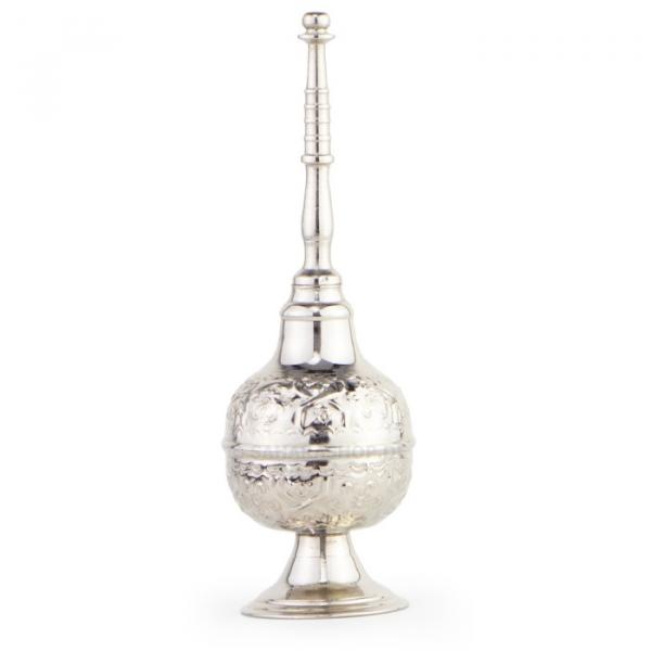 Orientalischer Rosenwasserflacon Silber