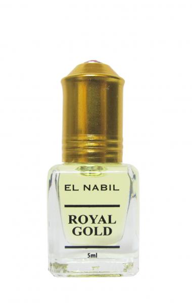 El Nabil 12 Stück Royal Gold 5 ml Misk Musk Musc Moschus Parfümöl für Herren und Damen