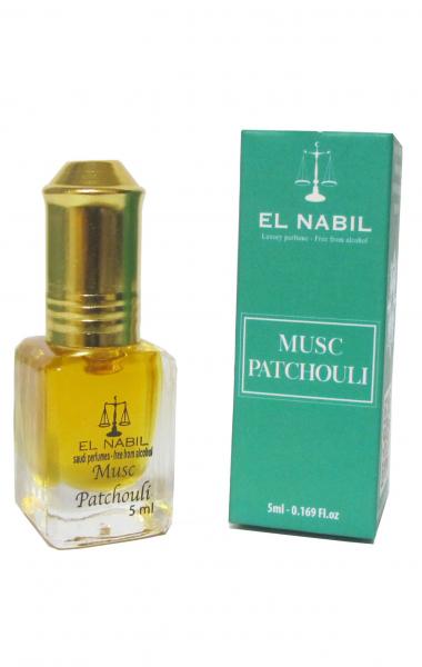 12x Stück El Nabil Musc Patchouli 5ml Misk Musk Moschus Parfümöl für HERREN & DAMEN - Oil Attar