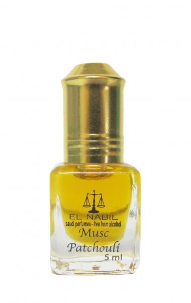 12x Stück El Nabil Musc Patchouli 5ml Misk Musk Moschus Parfümöl für HERREN & DAMEN - Oil Attar