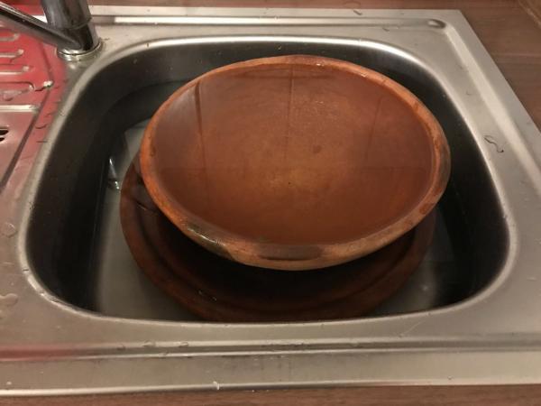 Tajine, Tagine, Tagin Gamila Klein glasiert Tapasschale mit Deckel 1-2 Personen Ø 23 cm