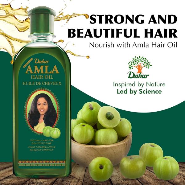 2x200ml Dabur Amla Haaröl Hair Oil Huile de Cheveux - Indien