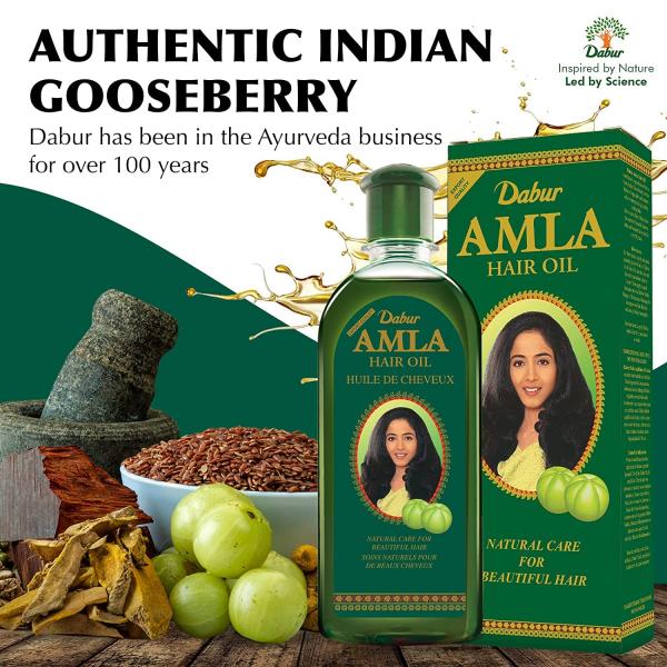 2x200ml Dabur Amla Haaröl Hair Oil Huile de Cheveux - Indien