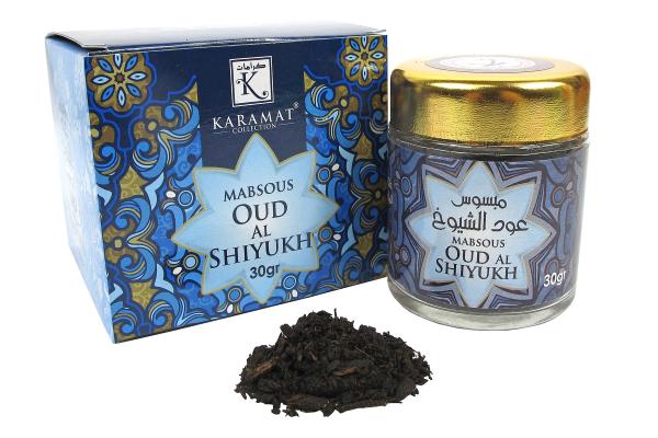 Orientalisches Räucherwerk - Mabsous Oud Al Shiyukh