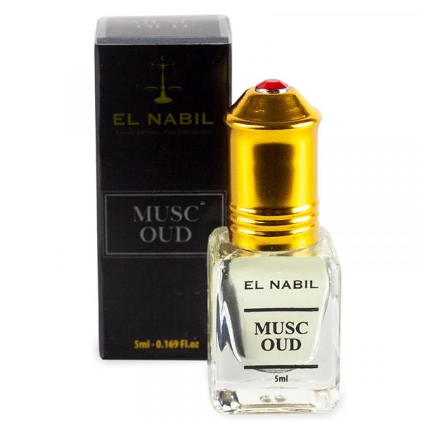 El Nabil Oud 5 ml PARFÜM-EXTRAKT Herren Parfüm Parfümöl Alkoholfrei