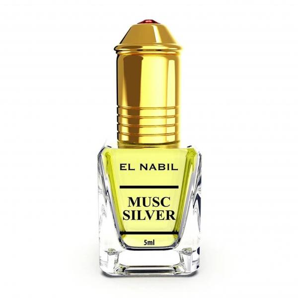 El Nabil Musc Silver 5 ml Orientalisches Herren Parfümöl Alkoholfrei