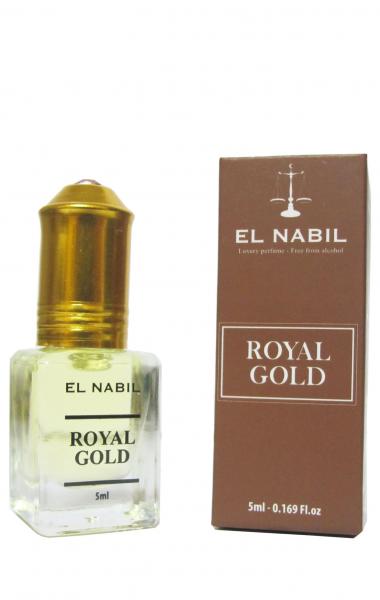 El Nabil 12 Stück Royal Gold 5 ml Misk Musk Musc Moschus Parfümöl für Herren und Damen