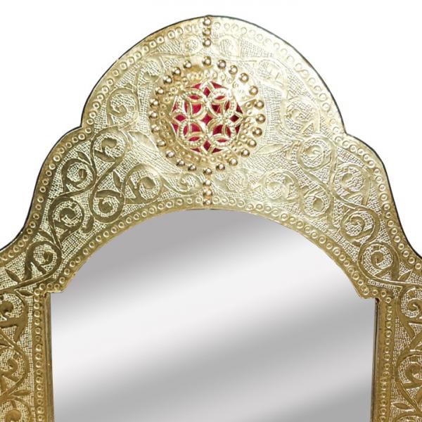 Orientalischer Spiegel Gold groß 80 x 50 cm schöne Ornamentverzierung