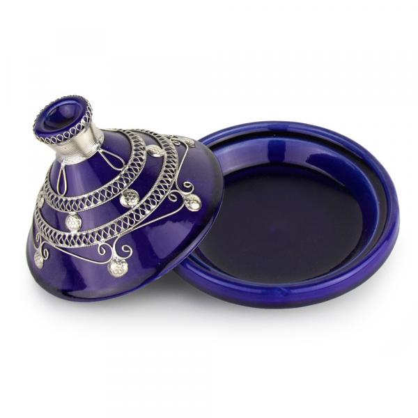 Marokkanische Tajine Dips Schale Ø 13 cm Gelb