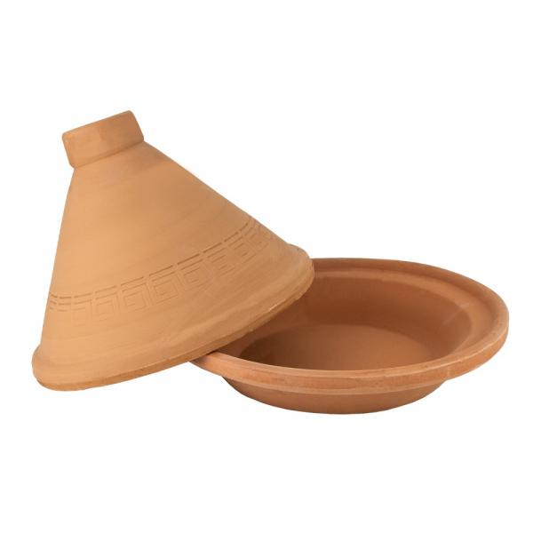 Tajine-Set Geschenkset Tajine 34cm + Untersetzer + Kochbuch