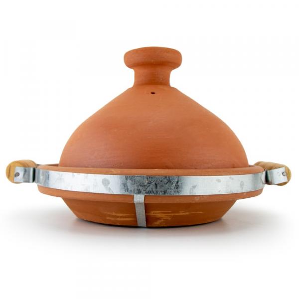 Marokkanische Tajine Hadid natur 4-5 Personen Ø 34 cm