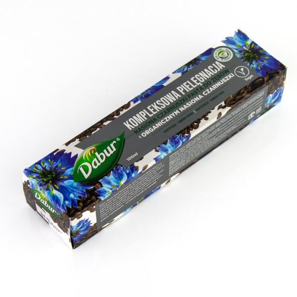 Dabur Miswak Fluoridfrei, Schwazkümmel-Zahnpasta Natur Original Dabur Blackseed Zahncreme 100ml